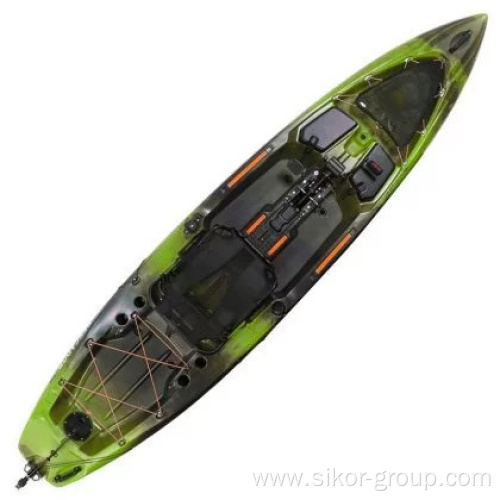 High Quality 1 Seat Hard Plastic Canoe Kayak For Fishing